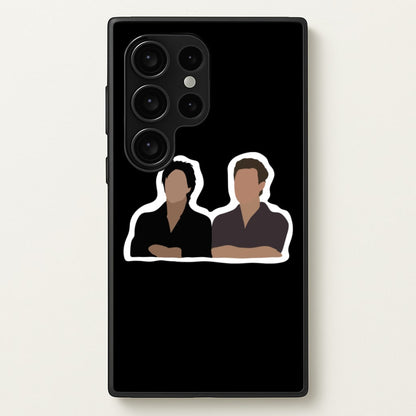 Salvatore Cartoons - VD  - Vampire Diaries Phone Case for Galaxy S24 Ultra