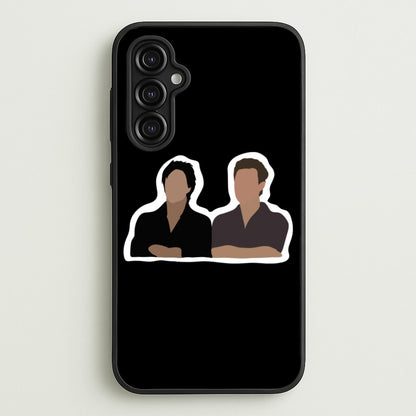 Salvatore Cartoons - VD  - Vampire Diaries Phone Case for Galaxy A14