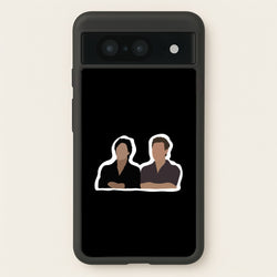 Salvatore Cartoons - VD  - Vampire Diaries Phone Case for Google Pixel 8