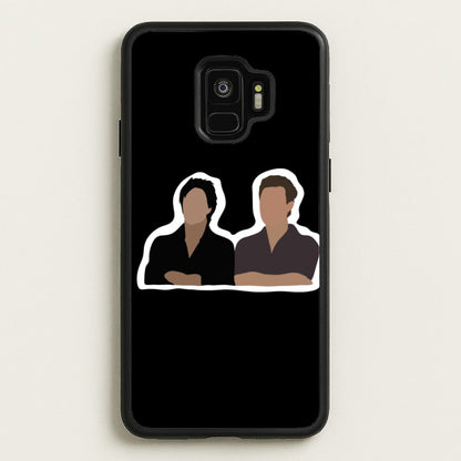 Salvatore Cartoons - VD  - Vampire Diaries Phone Case for Galaxy S9