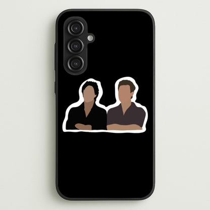 Salvatore Cartoons - VD  - Vampire Diaries Phone Case for Galaxy S23FE