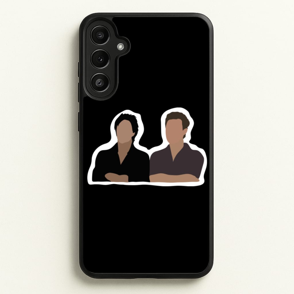 Salvatore Cartoons - VD  - Vampire Diaries Phone Case for Galaxy A34