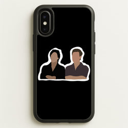 Salvatore Cartoons - VD  - Vampire Diaries Phone Case for iPhone X / XS