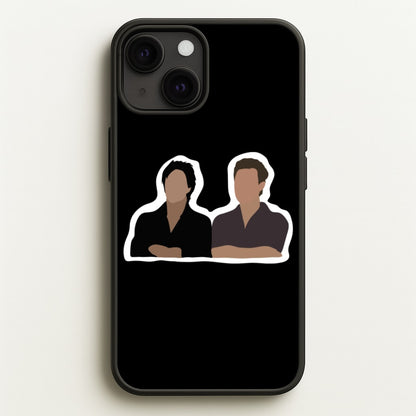 Salvatore Cartoons - VD  - Vampire Diaries Phone Case for iPhone 13