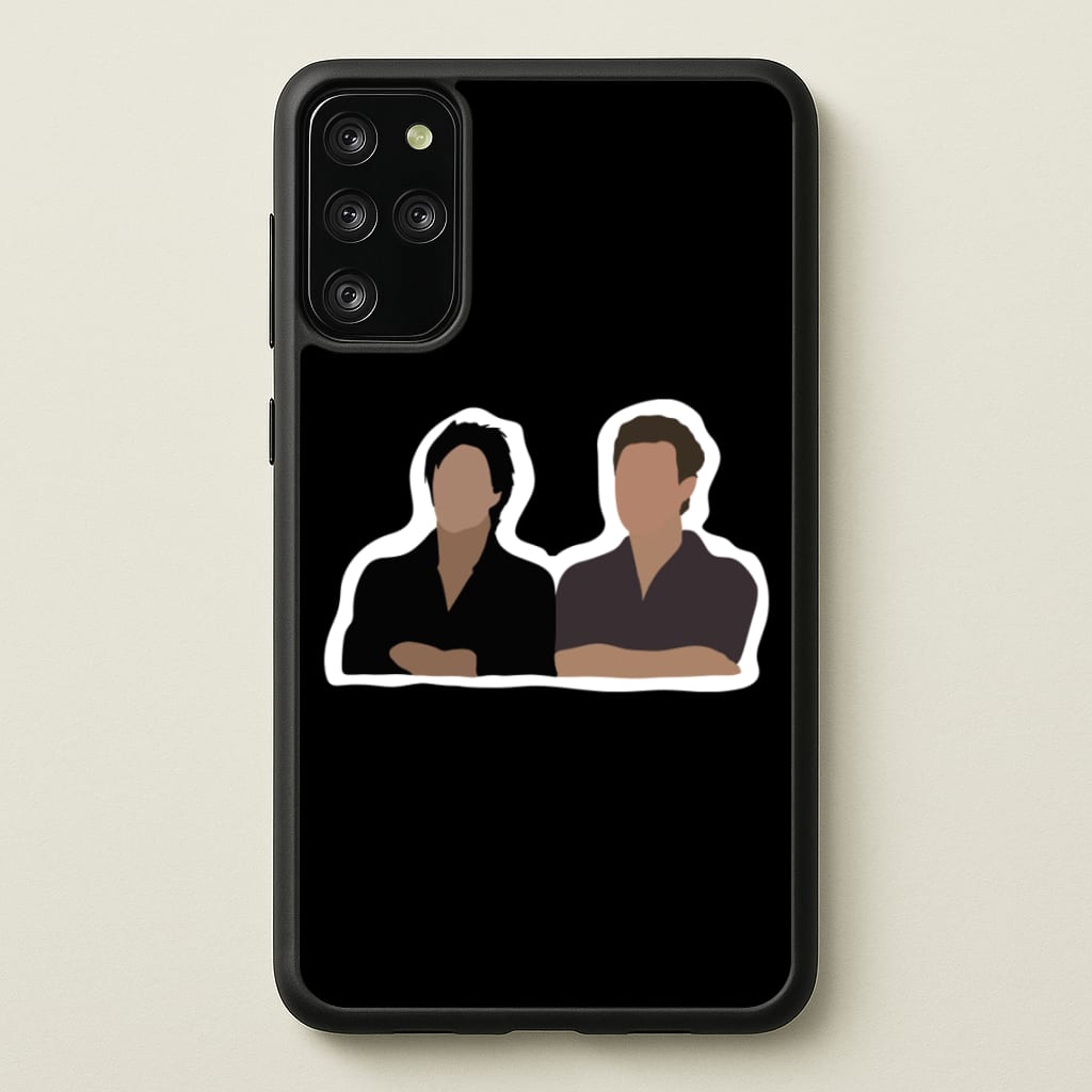 Salvatore Cartoons - VD  - Vampire Diaries Phone Case for Galaxy S20 Plus