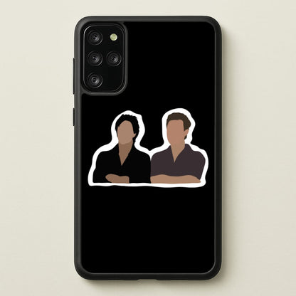 Salvatore Cartoons - VD  - Vampire Diaries Phone Case for Galaxy S20 Plus