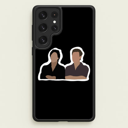 Salvatore Cartoons - VD  - Vampire Diaries Phone Case for Galaxy S23 Ultra