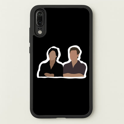 Salvatore Cartoons - VD  - Vampire Diaries Phone Case for Huawei P20