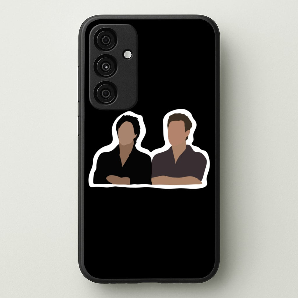 Salvatore Cartoons - VD  - Vampire Diaries Phone Case for Galaxy A35
