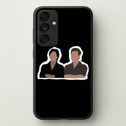 Salvatore Cartoons - VD  - Vampire Diaries Phone Case for Galaxy A35