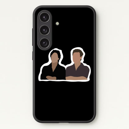Salvatore Cartoons - VD  - Vampire Diaries Phone Case for Galaxy S24FE