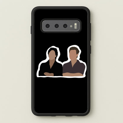 Salvatore Cartoons - VD  - Vampire Diaries Phone Case for Galaxy S10