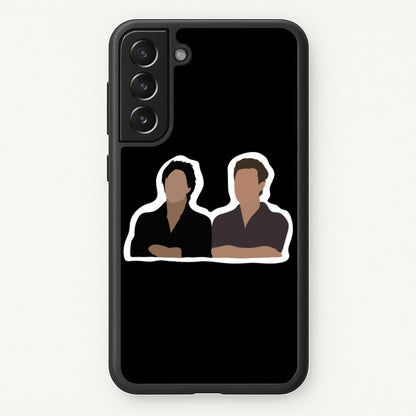 Salvatore Cartoons - VD  - Vampire Diaries Phone Case for Galaxy S21