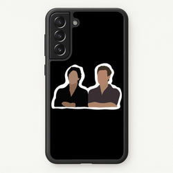 Salvatore Cartoons - VD  - Vampire Diaries Phone Case for Galaxy S21 Plus