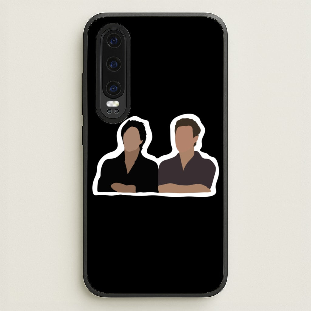Salvatore Cartoons - VD  - Vampire Diaries Phone Case for Huawei P30