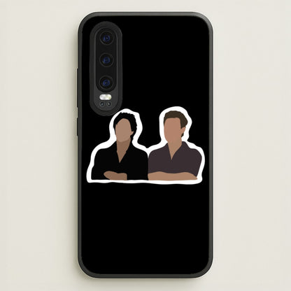 Salvatore Cartoons - VD  - Vampire Diaries Phone Case for Huawei P30
