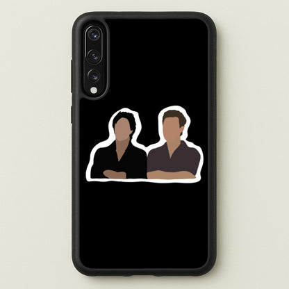 Salvatore Cartoons - VD  - Vampire Diaries Phone Case for Huawei P20 Pro