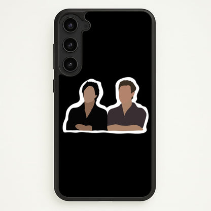 Salvatore Cartoons - VD  - Vampire Diaries Phone Case for Galaxy S23