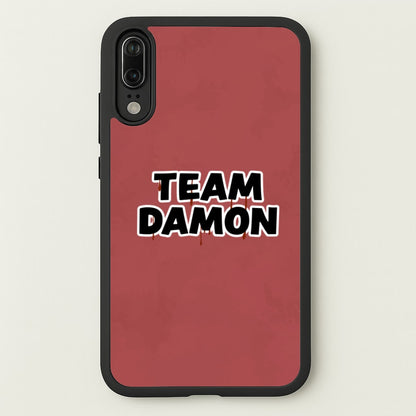 Team Damon - VD  - Vampire Diaries Phone Case for Huawei P20