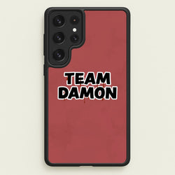 Team Damon - VD  - Vampire Diaries Phone Case for Galaxy S22 Ultra