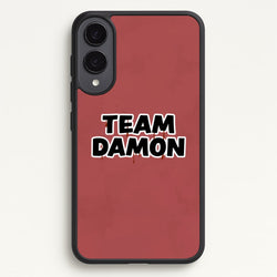 Team Damon - VD  - Vampire Diaries Phone Case for Galaxy S25 Edge