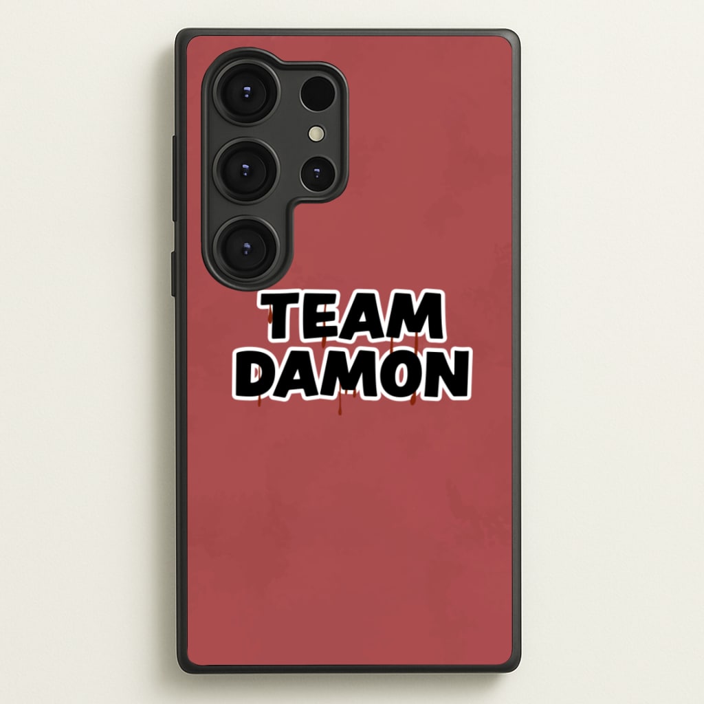 Team Damon - VD  - Vampire Diaries Phone Case for Galaxy S25 Ultra