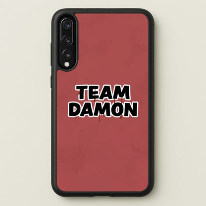 Team Damon - VD  - Vampire Diaries Phone Case for Huawei P20 Pro