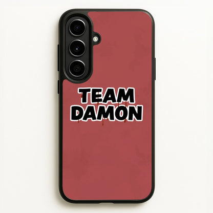 Team Damon - VD  - Vampire Diaries Phone Case for Galaxy A56