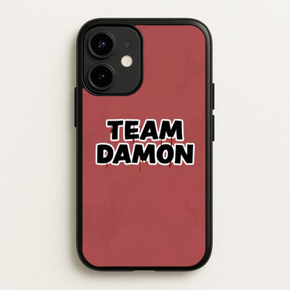 Team Damon - VD  - Vampire Diaries Phone Case for iPhone 12 Mini