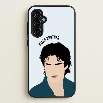 Hello Brother Cartoon - VD  - Vampire Diaries Phone Case for Galaxy A54