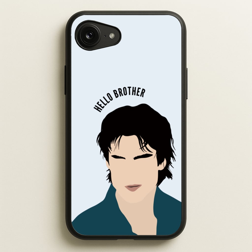 Hello Brother Cartoon - VD  - Vampire Diaries Phone Case for iPhone 16e