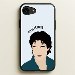 Hello Brother Cartoon - VD  - Vampire Diaries Phone Case for iPhone 16e