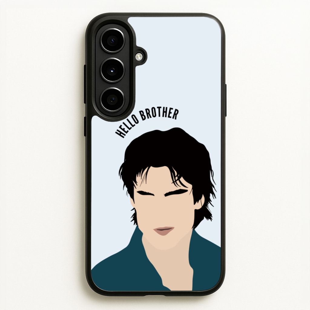 Hello Brother Cartoon - VD  - Vampire Diaries Phone Case for Galaxy A56