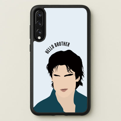 Hello Brother Cartoon - VD  - Vampire Diaries Phone Case for Huawei P20 Pro
