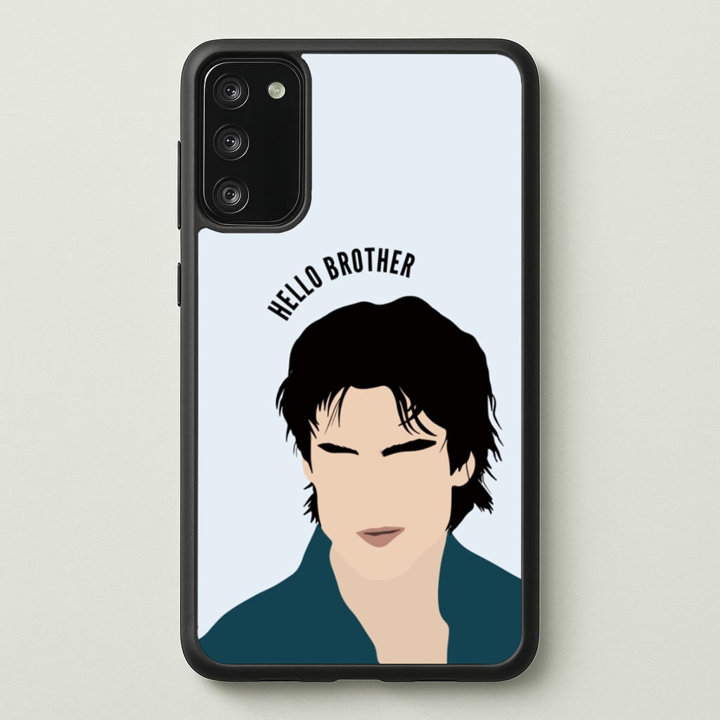 Hello Brother Cartoon - VD  - Vampire Diaries Phone Case for Galaxy S20FE