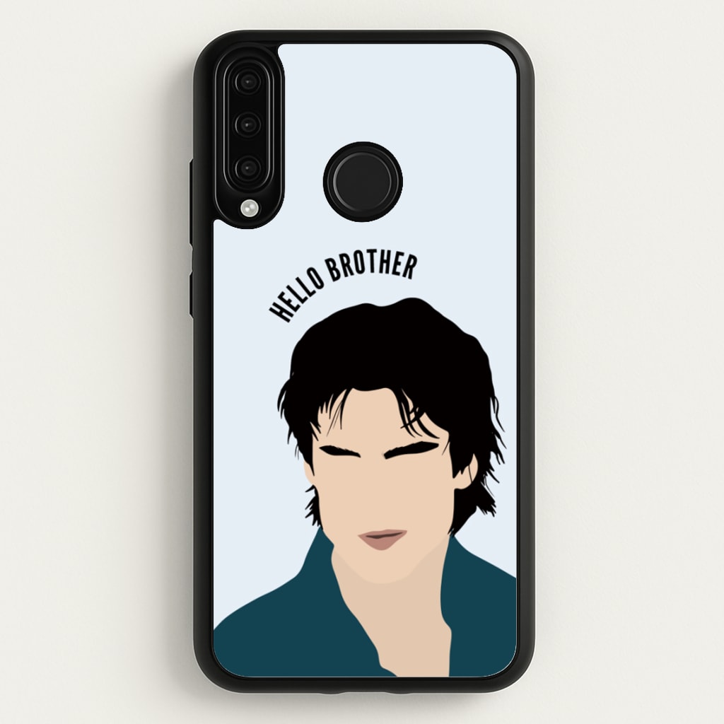 Hello Brother Cartoon - VD  - Vampire Diaries Phone Case for Huawei P30 Lite
