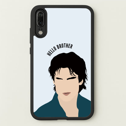 Hello Brother Cartoon - VD  - Vampire Diaries Phone Case for Huawei P20