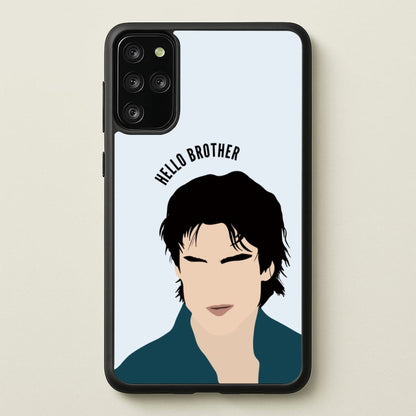 Hello Brother Cartoon - VD  - Vampire Diaries Phone Case for Galaxy S20 Plus