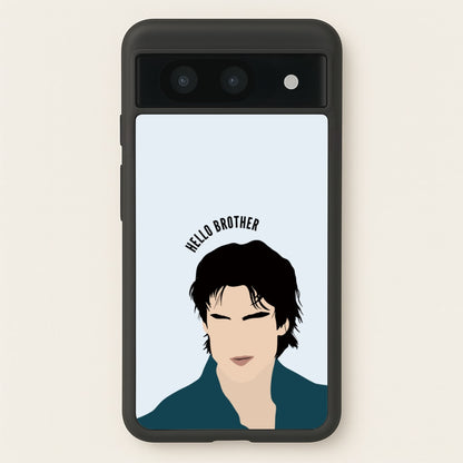Hello Brother Cartoon - VD  - Vampire Diaries Phone Case for Google Pixel 8a