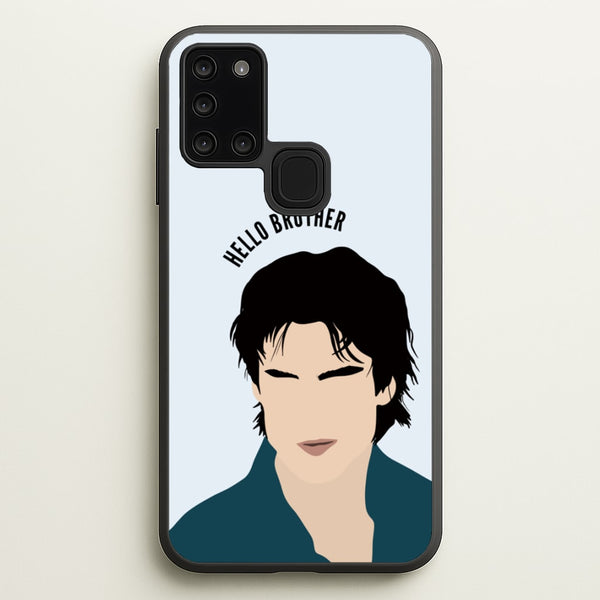 Hello Brother Cartoon - VD  - Vampire Diaries Phone Case for Galaxy A21s