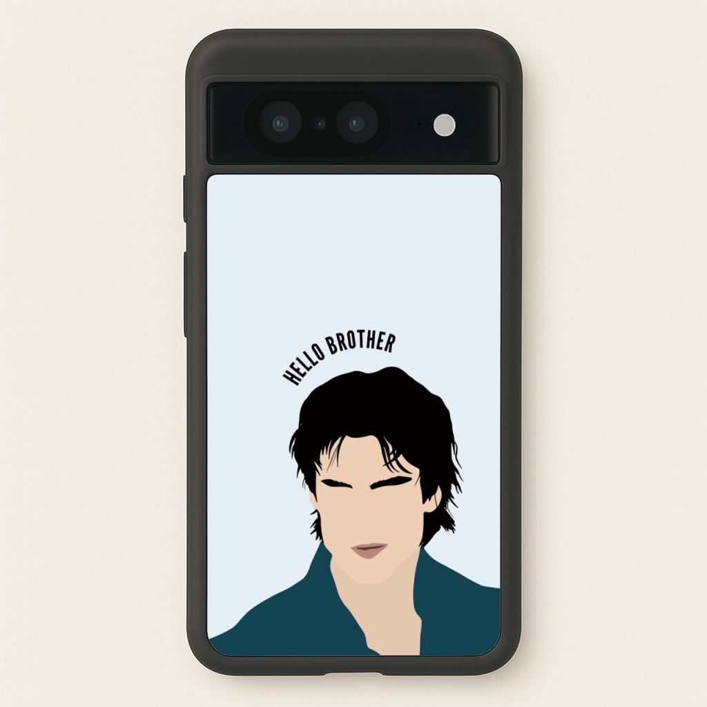 Hello Brother Cartoon - VD  - Vampire Diaries Phone Case for Google Pixel 8