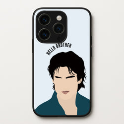 Hello Brother Cartoon - VD  - Vampire Diaries Phone Case for iPhone 15 Pro