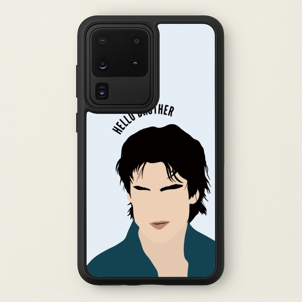 Hello Brother Cartoon - VD  - Vampire Diaries Phone Case for Galaxy S20 Ultra