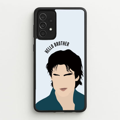 Hello Brother Cartoon - VD  - Vampire Diaries Phone Case for Galaxy A52 / A52s