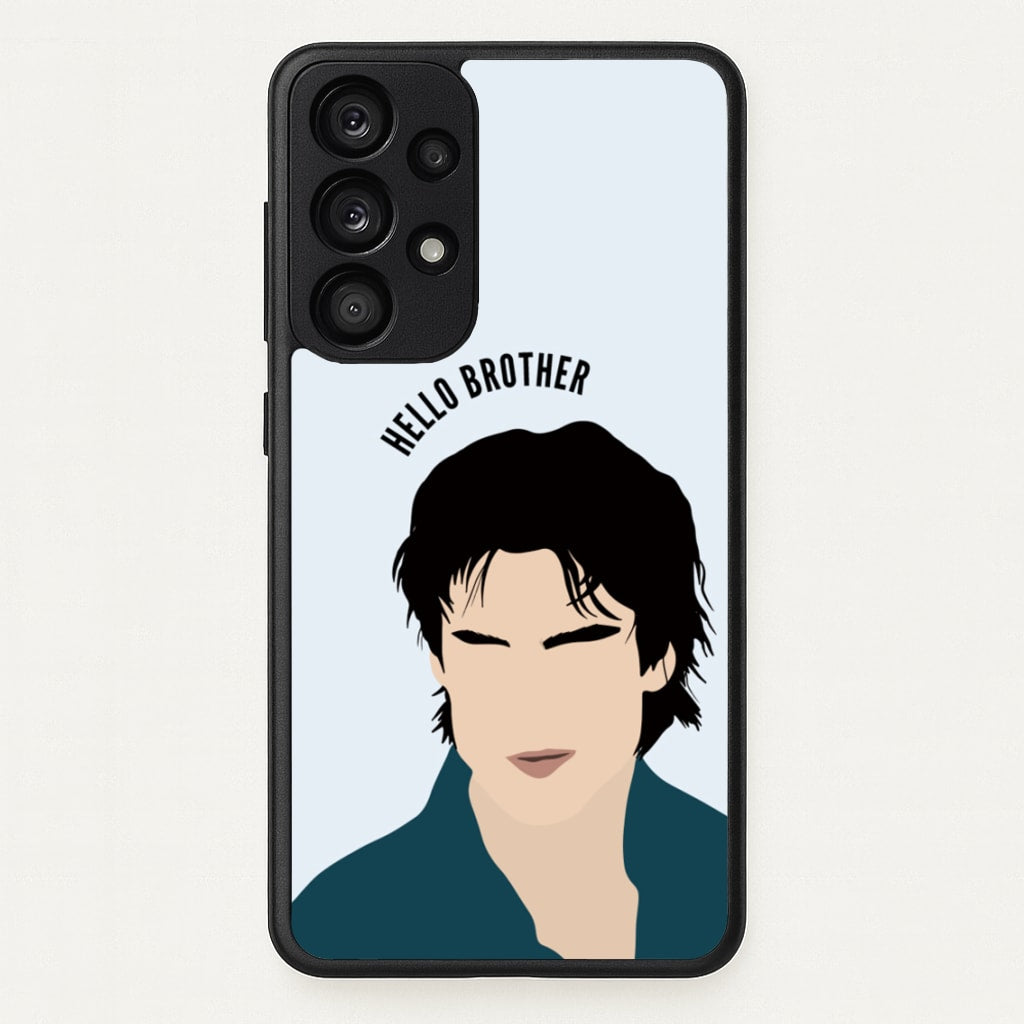 Hello Brother Cartoon - VD  - Vampire Diaries Phone Case for Galaxy A33