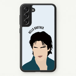 Hello Brother Cartoon - VD  - Vampire Diaries Phone Case for Galaxy S21FE