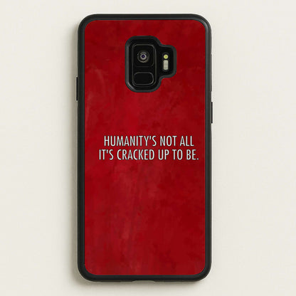 Humanity - VD  - Vampire Diaries Phone Case for Galaxy S9