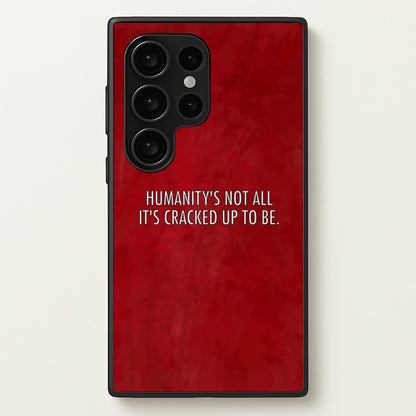 Humanity - VD  - Vampire Diaries Phone Case for Galaxy S24 Ultra