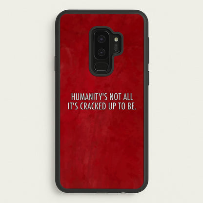 Humanity - VD  - Vampire Diaries Phone Case for Galaxy S9 Plus