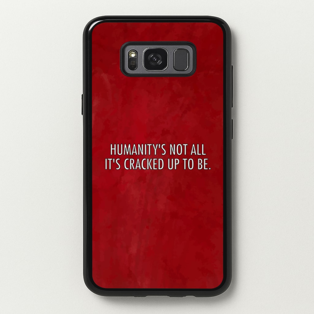 Humanity - VD  - Vampire Diaries Phone Case for Galaxy S8 Plus